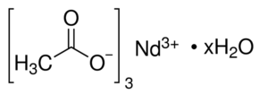 Neodymium(III) acetate hydrate Chemical Structure